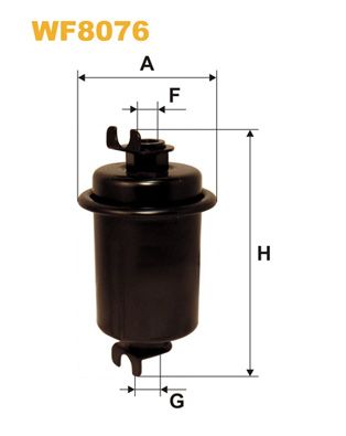 WIX FILTERS Топливный фильтр WF8076